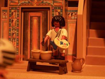 51) 'Biblische Zeiten' von Blueflower -pre Moses Pyramidenbau_1012 playmobil Elise.jpg