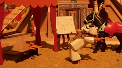 54) 'Biblische Zeiten' von Blueflower -pre Moses Pyramidenbau_1348 playmobil Elise.jpg