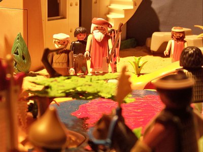 82) 'Biblische Zeiten' von Blueflower -Moses Wasservervandlung_1578 playmobil Elise.jpg