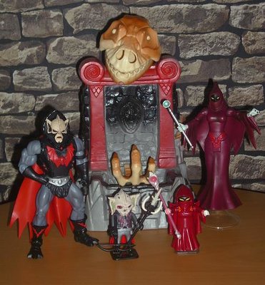 Hordak & Shadow Weaver (groß & klein) vor Slime Pit 2.JPG