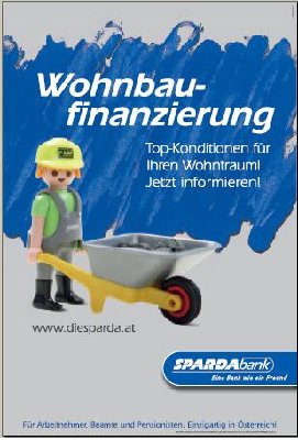 SpardaBank Linz AT Werbeplakat.JPG