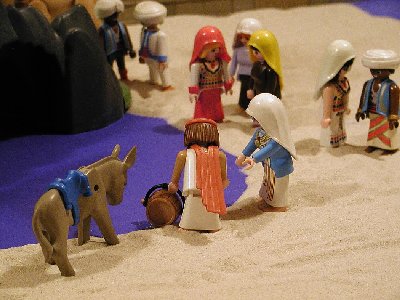 17-Oase 2.JPG (201.95 KiB) 1010 mal betrachtet &quot;Josef, gib dem Esel zuerst etwas Wasser!&quot;