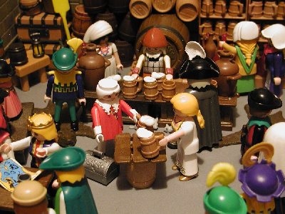 Steinis Wirtschaft03 Hallo.jpg (213.35 KiB) 1614 mal betrachtet &quot;Hallo Till, heute ohne Perücke?&quot;<br />&quot;Ja, bei diesem heißen Sommer muss es ohne gehen. <br />Und du ohne rosa Stola?&quot;<br />&quot;Ja, bei diesem heißen Sommer muss es ohne gehen.&quot;