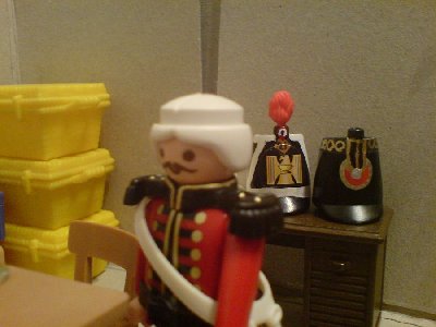 DSC00018.JPG (76.17 KiB) 1509 mal betrachtet "Oberst McGee, Chef der berittenen Jäger.""Euer Majestät.""Mc Gee! Die Grippe gut überstanden?"" War halb so wild, Sir. Doktor Neuville übertreibt gerne ein wenig."