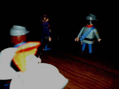 DSC00038.JPG (209.66 KiB) 976 mal betrachtet "Hey Sarge, warte. Ich komme mit Rupert nicht hinterher. Er hat einen Nervenzusammenbruch, oder so!" "Nicht reden, rennen!"
