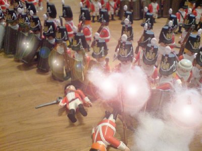 DSC00779.JPG (87.53 KiB) 1027 mal betrachtet Die Flanquers bildeten eine lockere Linie und schwangen wie eine Tür herum.